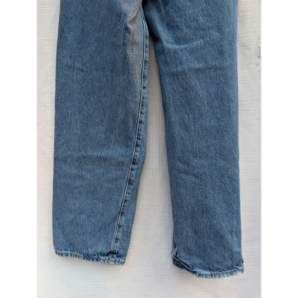 Universal Thread Women's Mid Rise 90s Baggy Jeans Sz OR Medium Wash - Picture 3 of 9